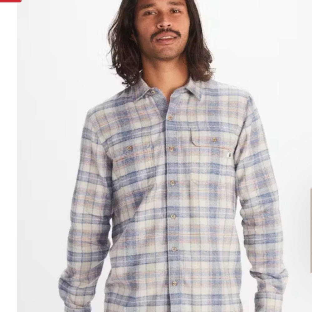 MINT! Marmot Fairfax Heathered Flannel